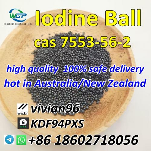AU warehouse Large Stock Buy Iodine Ball  I2 CAS 7553-56-2 with 100% Safe Delivery