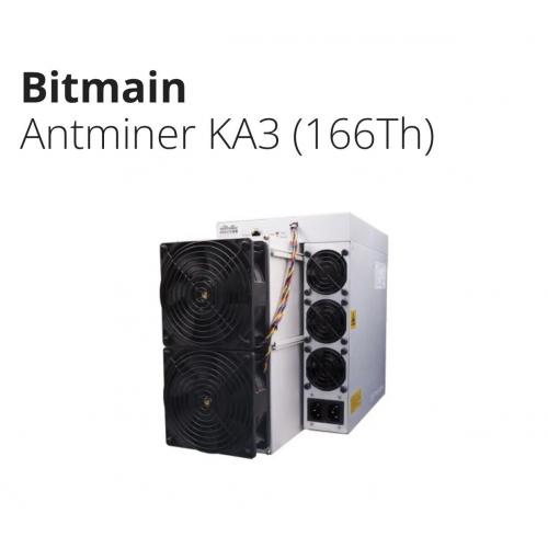 Hot Sales : New Antminer Bitmain KA3 ( 166 ) KDA Kadena 3154W ASIC Miner