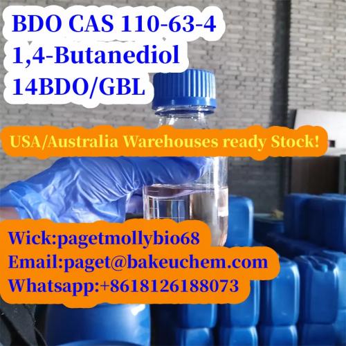 Australia/USA/UK Warehouses BDO CAS 110-63-4 / 1,4-Butanediol liquid 14BDO ,GBL