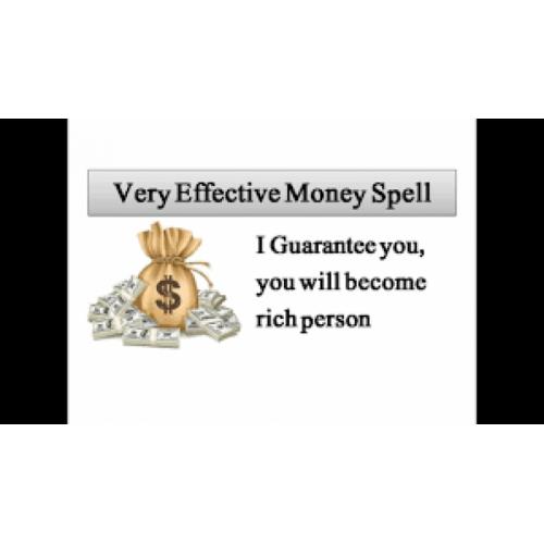 EFFECTIVE MONEY SPELLS ONLINE TO MAKE YOU RICH