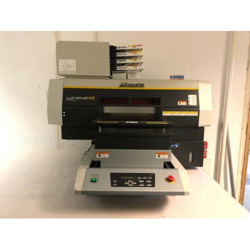 MIMAKI UJF-3042HG UV LED FLATBED TABLETOP PRINTER